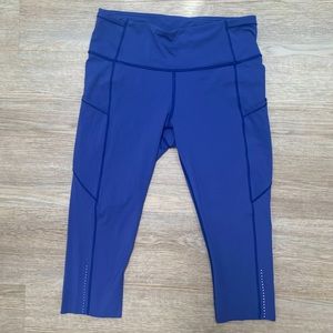 Lululemon fast and free crop